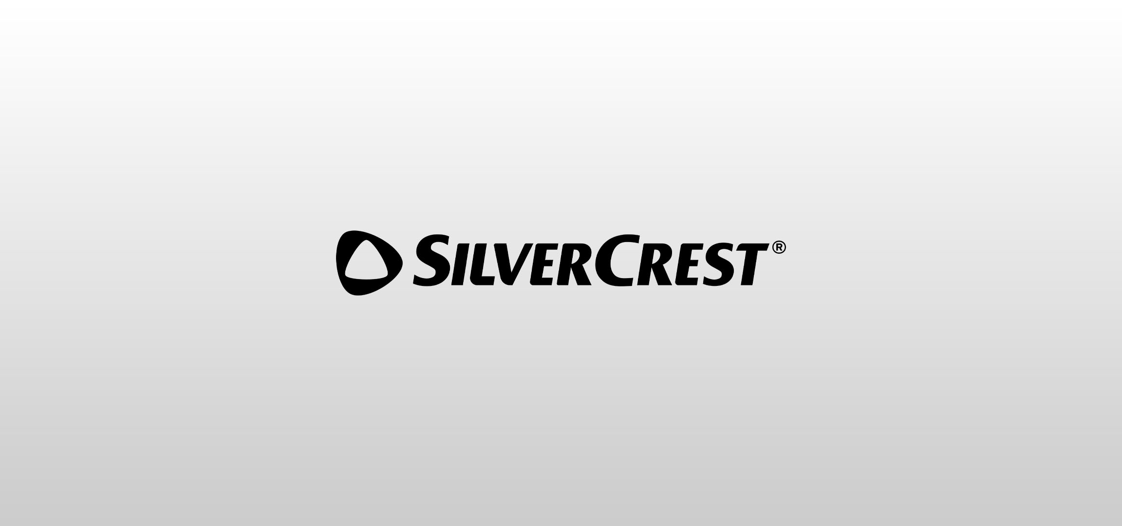 SilverCrest logotip na svijetlosivoj pozadini.