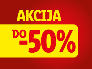 AKCIJA DO -50%