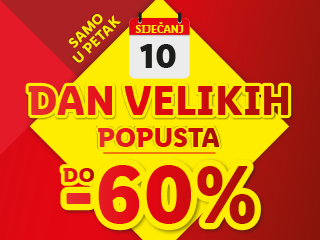 Dan velikih popusta do -60%