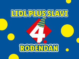 LIDL PLUS SLAVI ROĐENDAN I NAGRAĐUJE