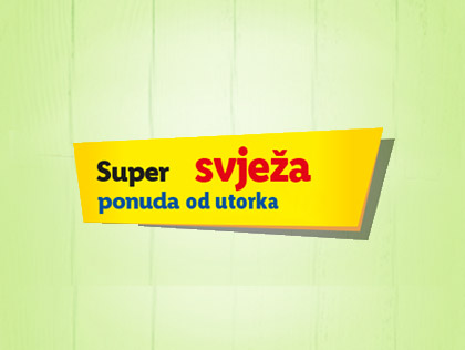 Super svježe od utorka